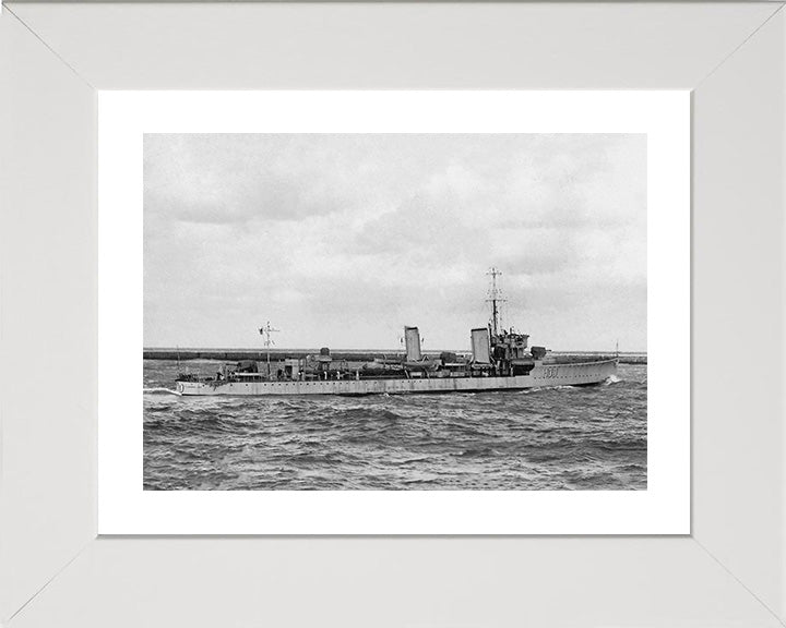 HMS Tourmaline H00 Royal Navy A class destroyer Photo Print or Framed Print - Hampshire Prints