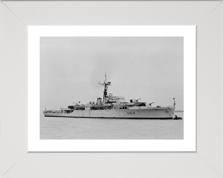 HMS Nereide U64 Royal Navy Modified Black Swan Class sloop Photo Print or Framed Print - Hampshire Prints