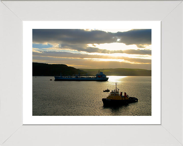 RFA Bayleaf A109 Royal Fleet Auxiliary Leaf class support tanker Photo Print or Framed Print - Hampshire Prints