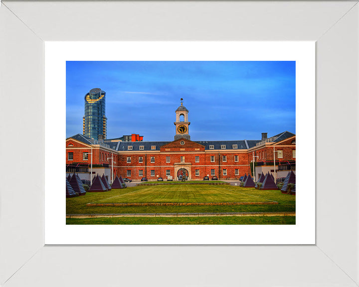 The old clock tower Gunwharf Quays Portsmouth Photo Print - Canvas - Framed Photo Print - Hampshire Prints