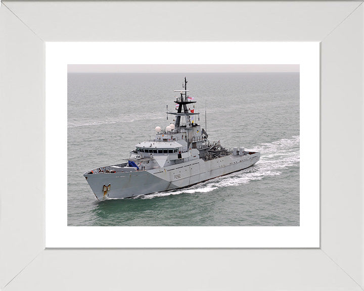 HMS Severn P282 Royal Navy River class offshore patrol vessel Photo Print or Framed Print - Hampshire Prints