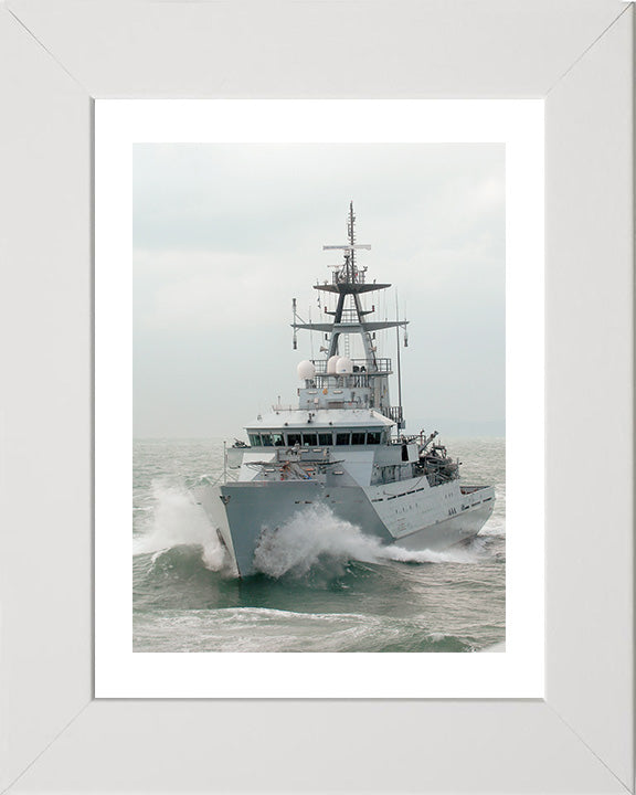 HMS Severn P282 Royal Navy River class offshore patrol vessel Photo Print or Framed Print - Hampshire Prints