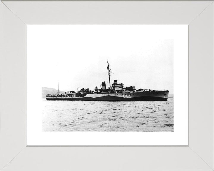 HMS Wellington U65 Royal Navy Grimsby class sloop Photo Print or Framed Print - Hampshire Prints