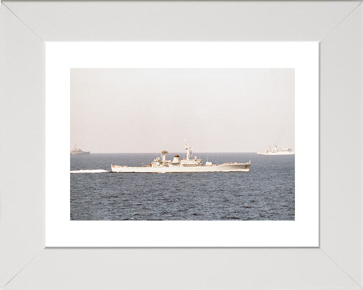 HMS Andromeda F57 Royal Navy Leander class frigate Photo Print or Framed Print - Hampshire Prints