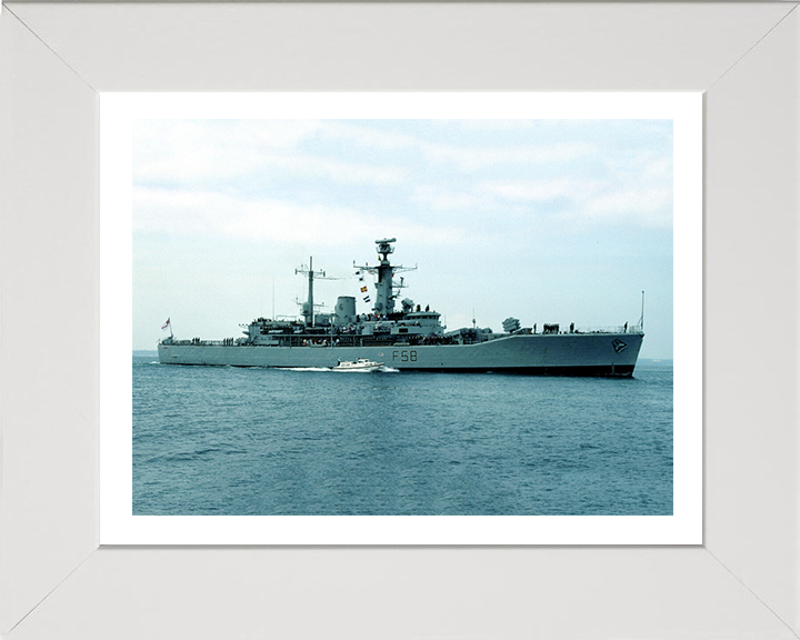 HMS Hermione F58 Royal Navy Leander class frigate Photo Print or Framed Print - Hampshire Prints