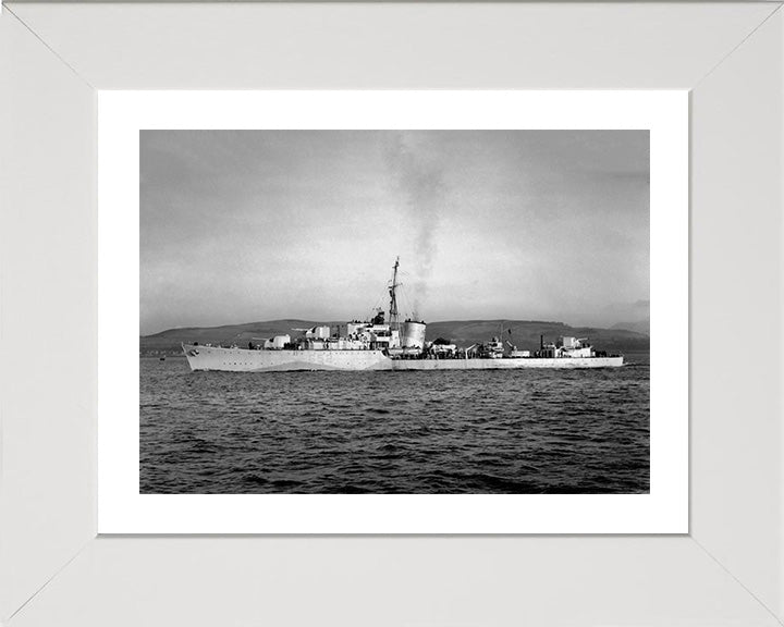 HMS Matchless G52 Royal Navy M class destroyer Photo Print or Framed Print - Hampshire Prints