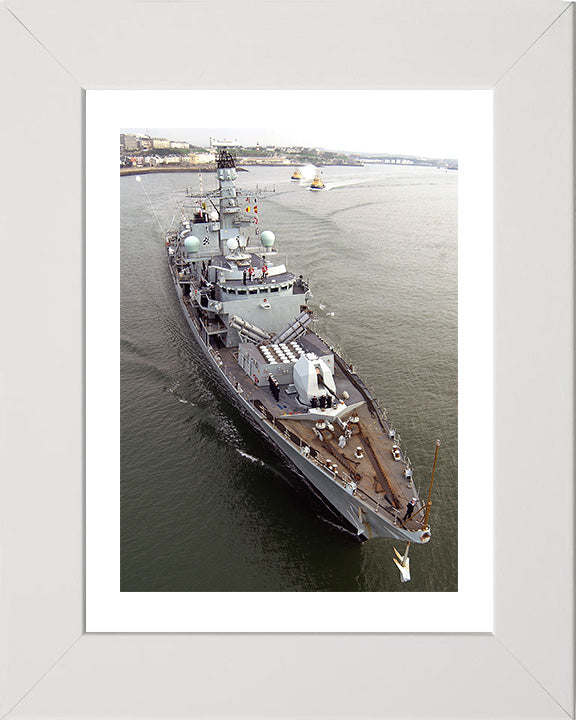 HMS Norfolk F230 Royal Navy type 23 Frigate Photo Print or Framed Print - Hampshire Prints