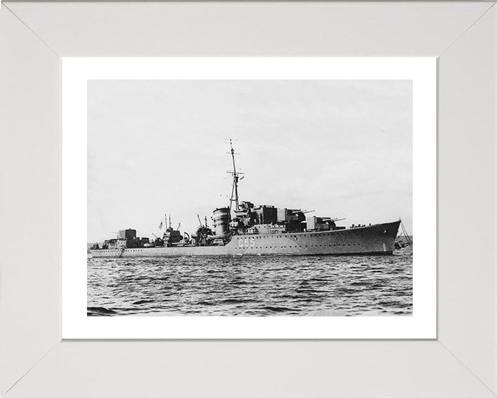 HMS Lightning G55 Royal Navy L class destroyer Photo Print or Framed Print - Hampshire Prints