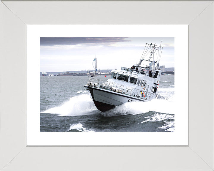 HMS Puncher P291 Royal Navy Archer Class P2000 Patrol Vessel Photo Print or Framed Photo Print - Hampshire Prints