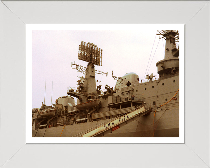 HMS Fife D20 Royal Navy County class destroyer Photo Print or Framed Print - Hampshire Prints