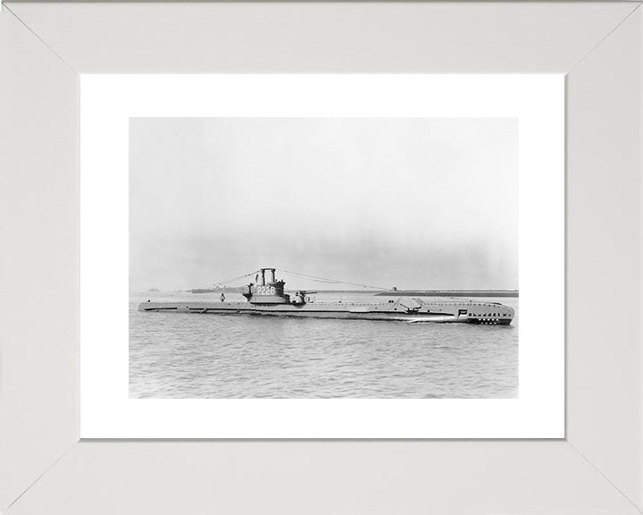 HMS Splendid P228 Royal Navy S class Submarine Photo Print or Framed Print - Hampshire Prints