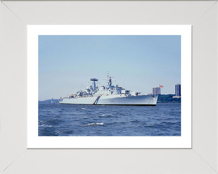 HMS London D16 Royal Navy County class destroyer Photo Print or Framed Print - Hampshire Prints