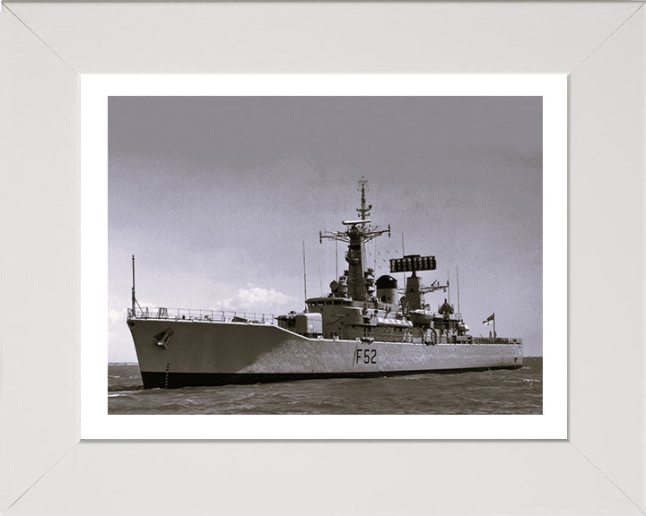 HMS Juno F52 Royal Navy Leander class frigate Photo Print or Framed Print - Hampshire Prints