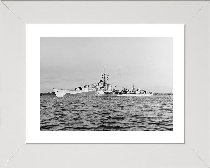 HMS Scorpion G72 Royal Navy Q class destroyer Photo Print or Framed Print - Hampshire Prints