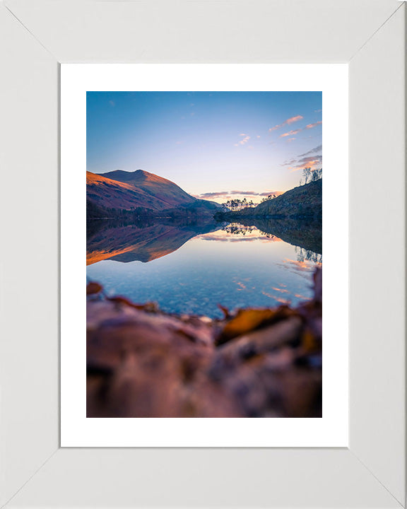 Thirlmere Allerdale the Lake District Cumbria at sunrise Photo Print - Canvas - Framed Photo Print - Hampshire Prints