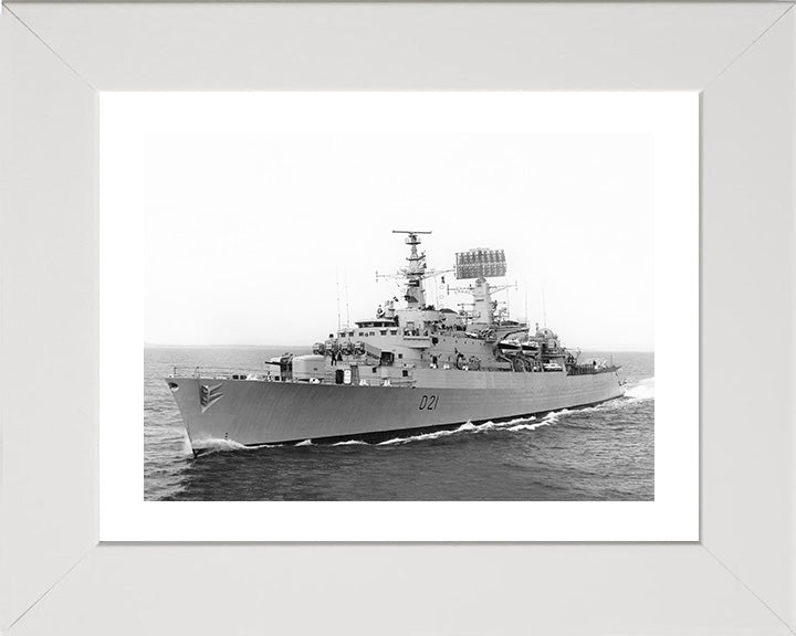 HMS Norfolk D21 Royal Navy County class destroyer Photo Print or Framed Photo Print - Hampshire Prints