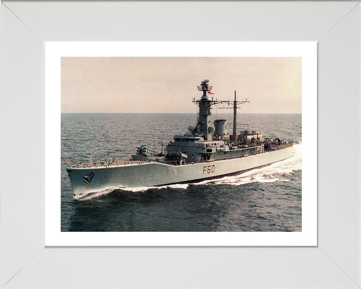 HMS Jupiter F60 Royal Navy Leander class frigate Photo Print or Framed Print - Hampshire Prints