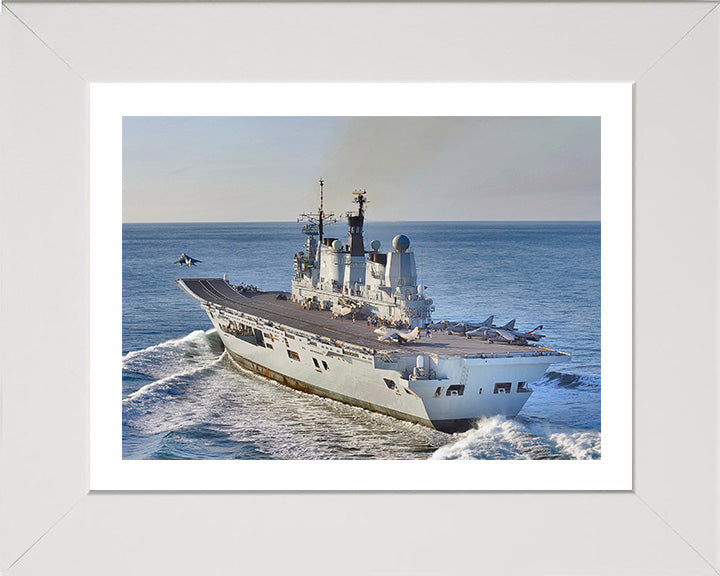 HMS Ark Royal R07 | Photo Print | Framed Print | Invincible Class | Aircraft Carrier | Royal Navy