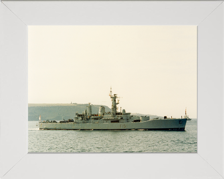 HMS Euryalus F15 Royal Navy Leander Class Frigate Photo Print or Framed Print - Hampshire Prints