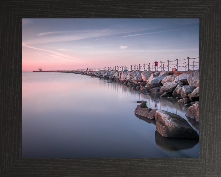 Herne Bay Kent at sunset Photo Print - Canvas - Framed Photo Print - Hampshire Prints