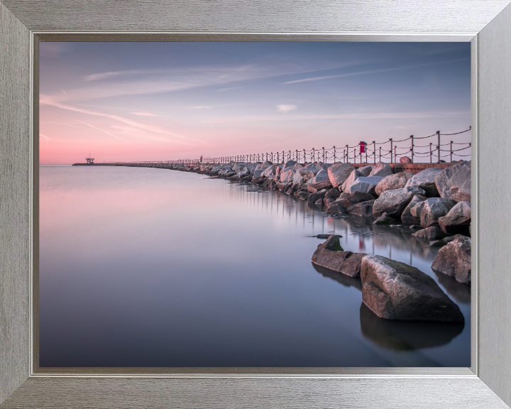 Herne Bay Kent at sunset Photo Print - Canvas - Framed Photo Print - Hampshire Prints