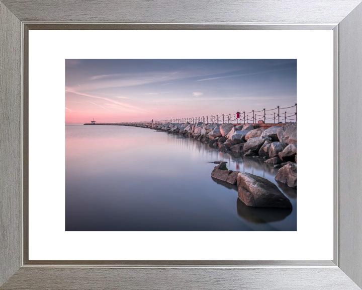 Herne Bay Kent at sunset Photo Print - Canvas - Framed Photo Print - Hampshire Prints