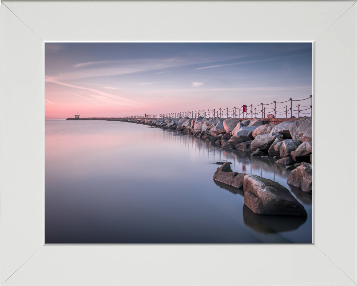 Herne Bay Kent at sunset Photo Print - Canvas - Framed Photo Print - Hampshire Prints