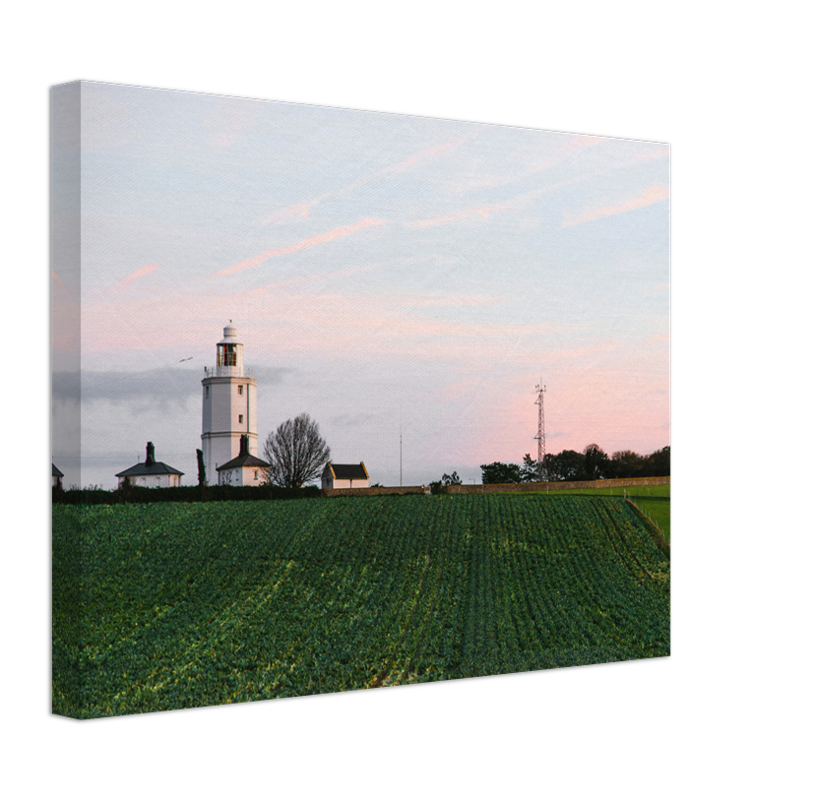 lighthouse on the kent coast at sunset Photo Print - Canvas - Framed Photo Print - Hampshire Prints