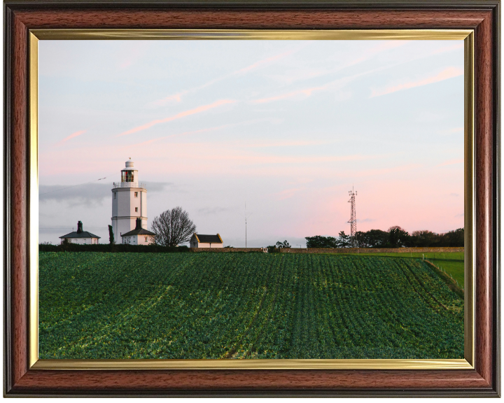 lighthouse on the kent coast at sunset Photo Print - Canvas - Framed Photo Print - Hampshire Prints