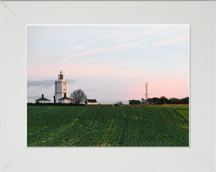 lighthouse on the kent coast at sunset Photo Print - Canvas - Framed Photo Print - Hampshire Prints