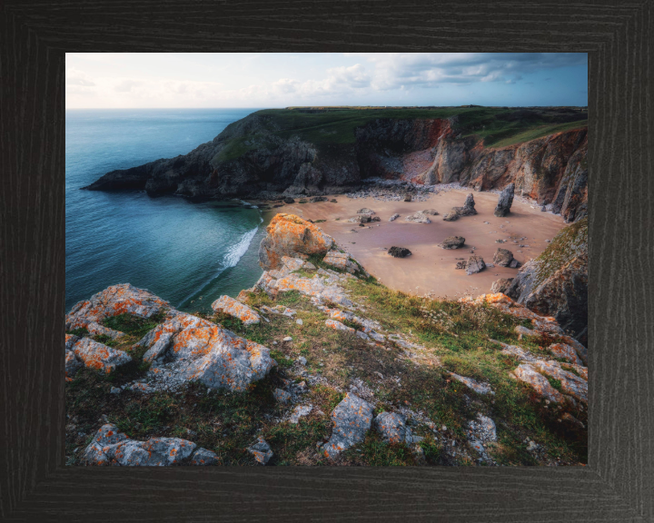 Flimston Bay Wales Photo Print - Canvas - Framed Photo Print - Hampshire Prints