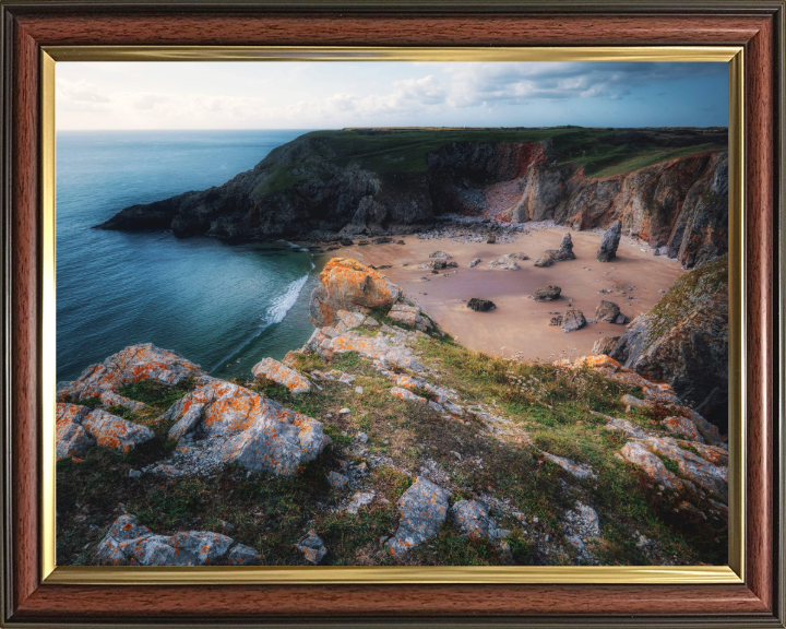 Flimston Bay Wales Photo Print - Canvas - Framed Photo Print - Hampshire Prints