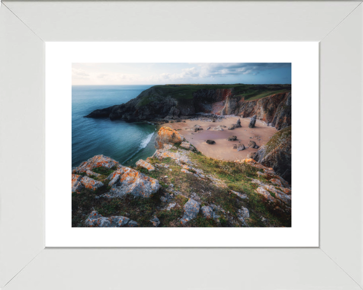 Flimston Bay Wales Photo Print - Canvas - Framed Photo Print - Hampshire Prints