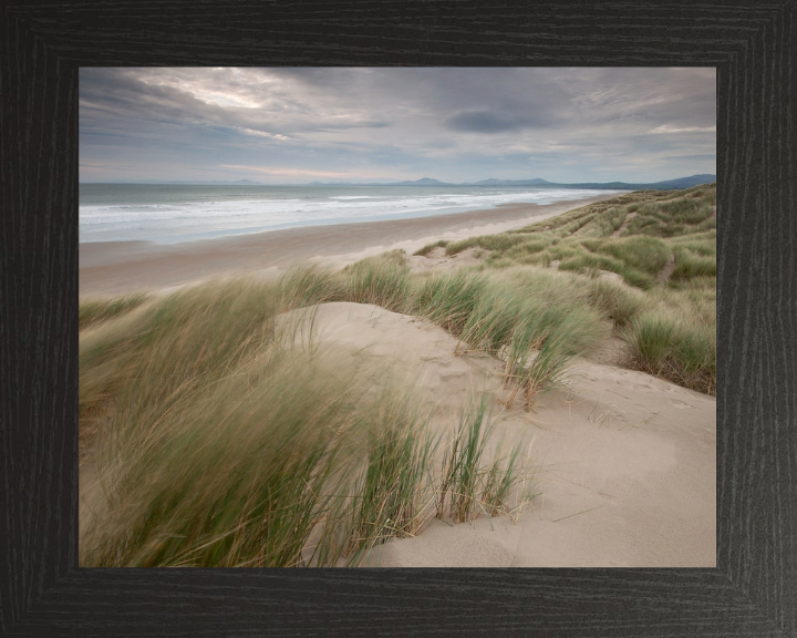 Harlech Beach Wales Photo Print - Canvas - Framed Photo Print - Hampshire Prints