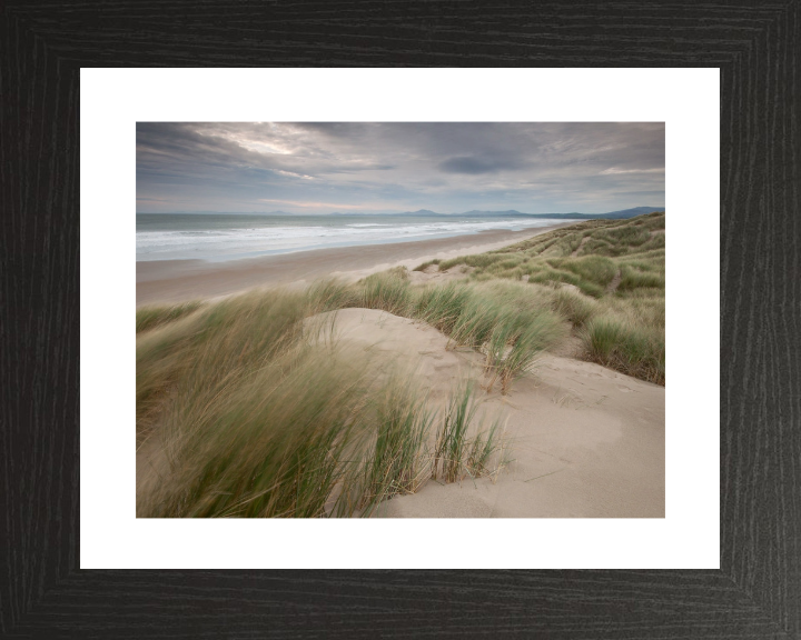 Harlech Beach Wales Photo Print - Canvas - Framed Photo Print - Hampshire Prints