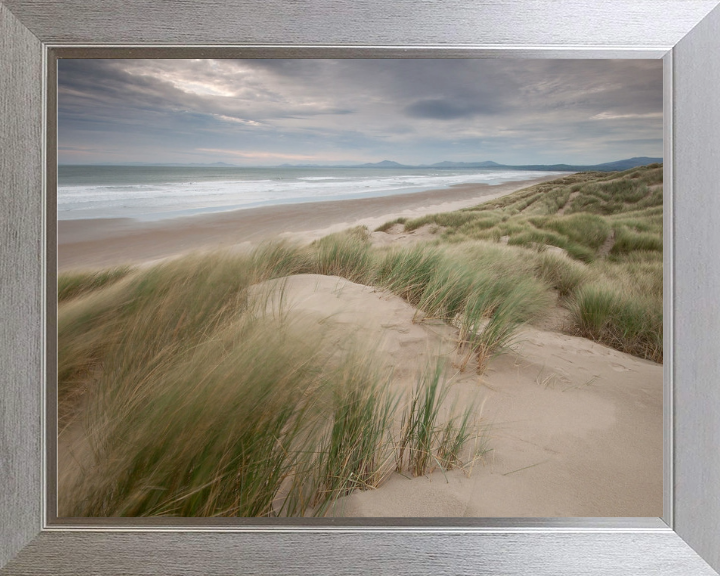 Harlech Beach Wales Photo Print - Canvas - Framed Photo Print - Hampshire Prints