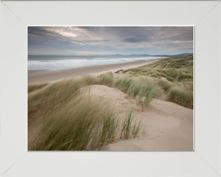 Harlech Beach Wales Photo Print - Canvas - Framed Photo Print - Hampshire Prints