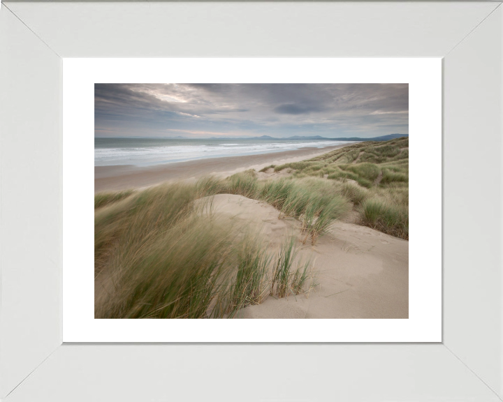 Harlech Beach Wales Photo Print - Canvas - Framed Photo Print - Hampshire Prints