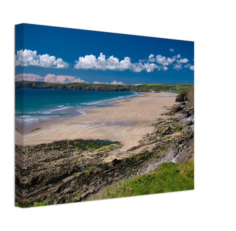 Newgale Beach Pembrokeshire Wales Photo Print - Canvas - Framed Photo Print - Hampshire Prints