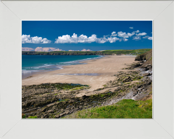 Newgale Beach Pembrokeshire Wales Photo Print - Canvas - Framed Photo Print - Hampshire Prints