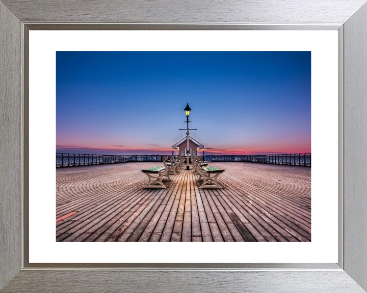 Penarth pier Wales at sunset Photo Print - Canvas - Framed Photo Print - Hampshire Prints