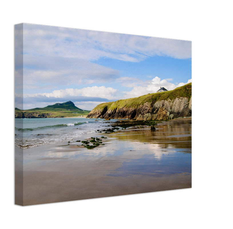 Porthselau beach Wales Photo Print - Canvas - Framed Photo Print - Hampshire Prints