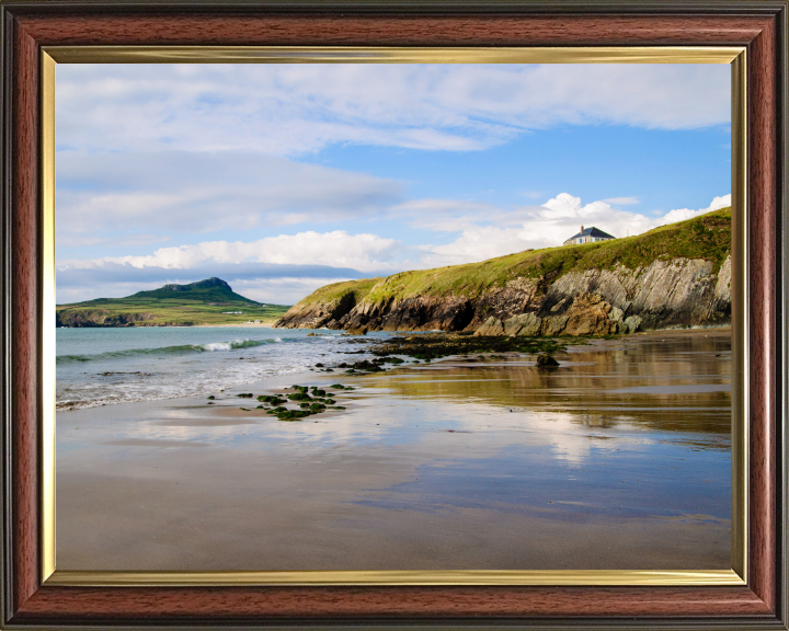 Porthselau beach Wales Photo Print - Canvas - Framed Photo Print - Hampshire Prints