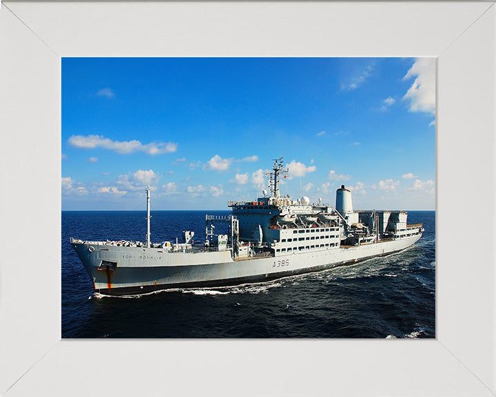 RFA Fort Rosalie A385 Royal Fleet Auxiliary Fort Rosalie Class replenishment ship Photo Print or Framed Print - Hampshire Prints