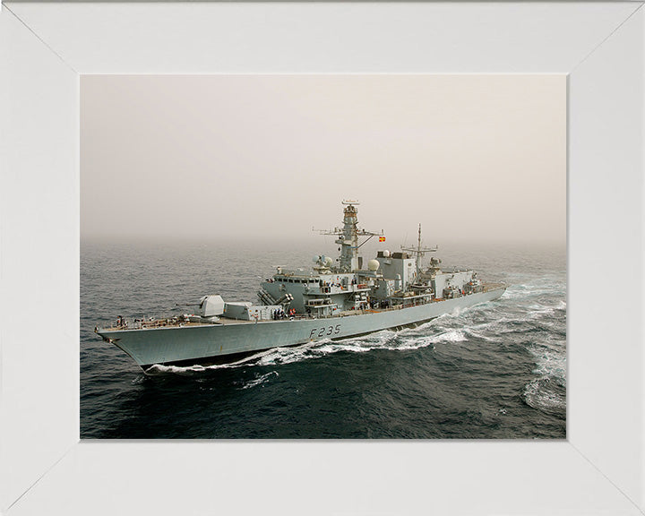 HMS Monmouth F235 Royal Navy Type 23 frigate Photo Print or Framed Photo Print - Hampshire Prints