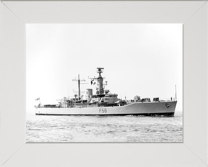 HMS Hermione F58 Royal Navy Leander Class Frigate Photo Print or Framed Print - Hampshire Prints