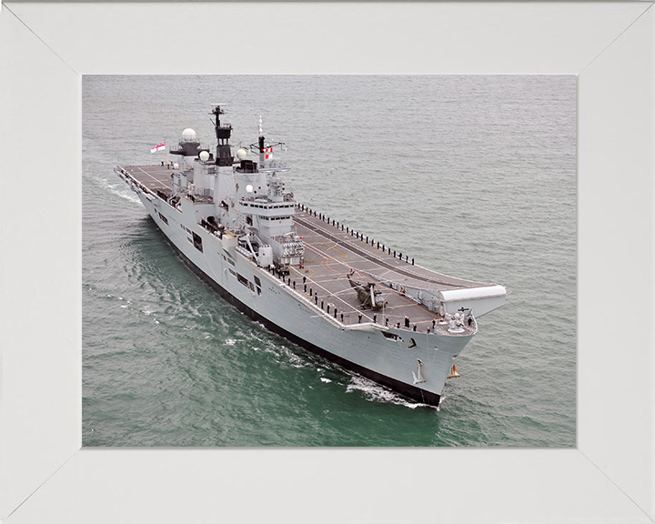 HMS Illustrious R06 | Photo Print | Framed Print | Invincible Class | Aircraft Carrier | Royal Navy