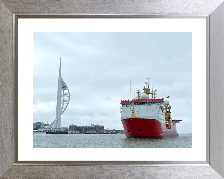 HMS Protector A173 Royal Navy Ice patrol ship Photo Print or Framed Print - Hampshire Prints