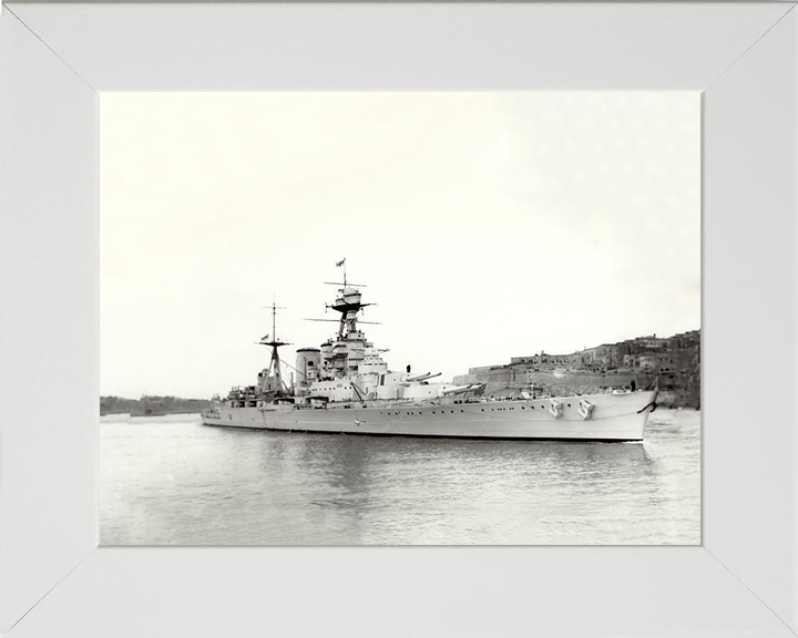 HMS Hood (51) Royal Navy Admiral class battlecruiser Photo Print or Framed Print - Hampshire Prints