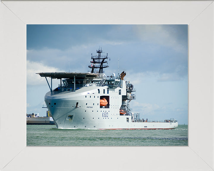 RFA Proteus K60 Royal Fleet Auxiliary ship Photo Print or Framed Print - Hampshire Prints